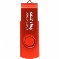 Флэш-диск SmartBuy 256GB USB 3.0/3.1 Twist красный