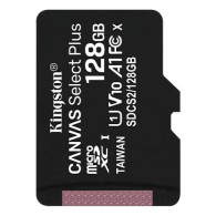 Карта памяти microSDHC Kingston 128Gb Class10 CanvasSelect Plus A1 б/адап