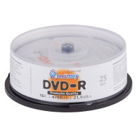 Диск DVD-R SmartBuy 4.7Gb 16x Cake box /25