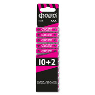 Батарейка Фаzа LR03 Super Alkaline BL 12/240