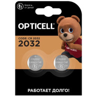 Батарейка Opticell CR 2032 BL 2/20/200