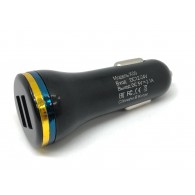 Адаптер автомобильный 2*USB 2.1A KO-09 удлин.