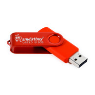 Флэш-диск SmartBuy 512GB USB 3.0/3.1 Twist красный