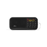 Радиоприемник Ritmix RPR-007 (Fm/USB/microSD/акб.2*18650) черный (13,4х3,5х6см)