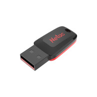 Флэш-диск Netac 128GB USB 2.0 U197 mini черный/красный