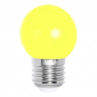 Лампа светодиодная Smartbuy G45 1w E27 желтая (для уличной гирлянды)