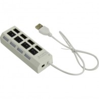 Хаб USB SBHA-7204 4 порта с выключателями