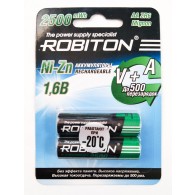 Аккумулятор Robiton R6 1560 BL 2 (Ni-Zn 1,6V!!!)