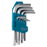 Набор шестигранников 9шт (1.5,2, 2.5,3,4, 5, 6,8,10 ) Smartbuy SBT-HSS-9p1