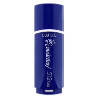 Флэш-диск SmartBuy 512GB USB 3.0/3.1 Crown синий
