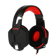 Гарнитура SmartBuy Viper чер-крас SBHG-2200 (полноразм./4pin L=1м+3,5*2 L=2м) Гарнитура SmartBuy Viper чер-крас SBHG-2200 (полноразм./4pin L=1м+3,5*2 L=2м)