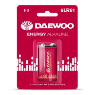 Батарейка Daewoo 6LR61 Energy Alkaline BL-1