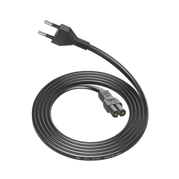 Купить Шнур сетевой 8-ка для аудио, радио, ТВ 1,5м 2pin C7 Fumiko MA10 ...